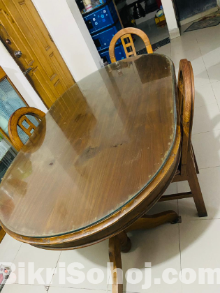Dining Table with Four chair
